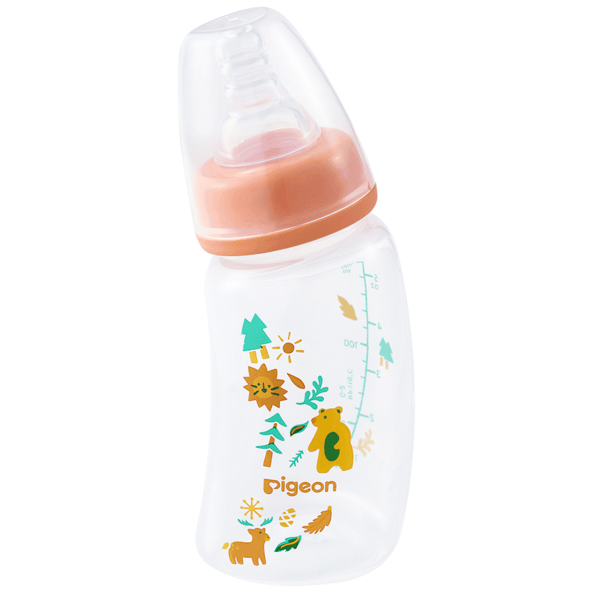 Pigeon Flexible Curve Bottle 150ml - Forest
