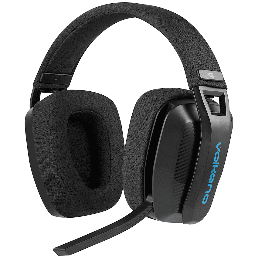Volkano gaming Eclipse X1 Tri-mode Ultra Lightweight Gaming Headphone - Black