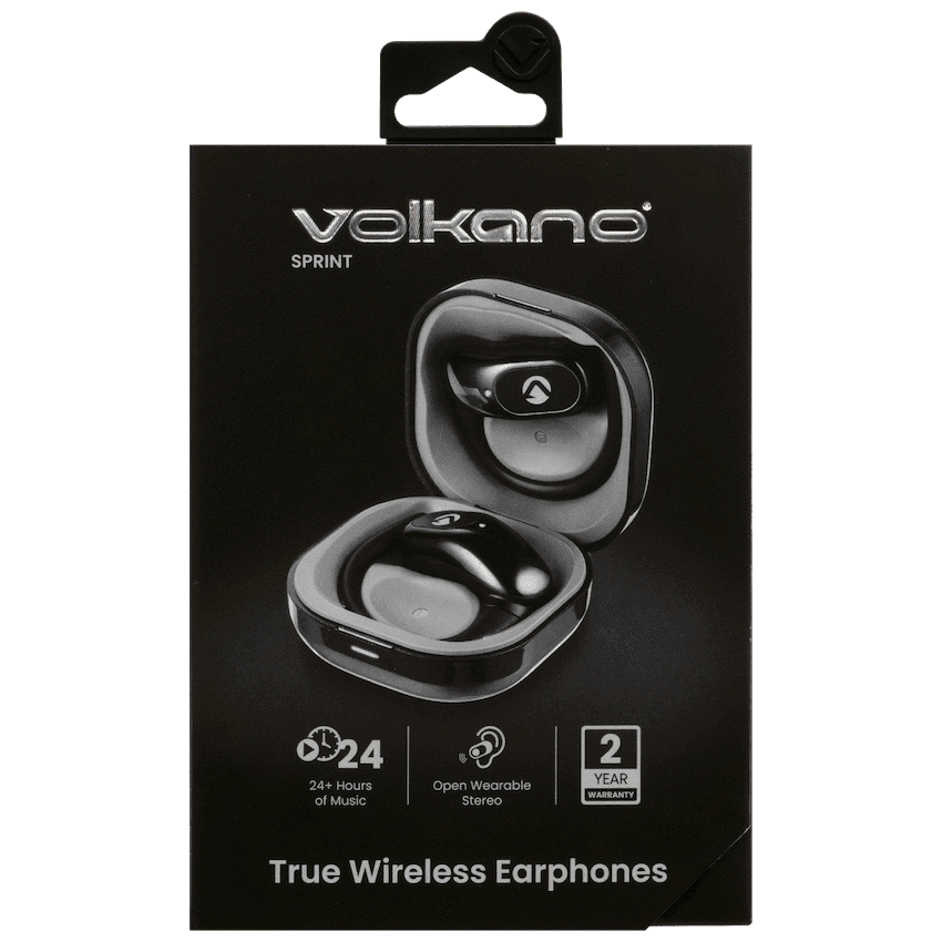 Volkano Sprint Series OWS Earphones - Black