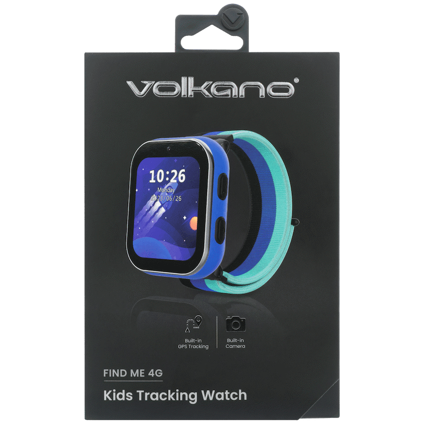 Volkano Find Me 4G Series GPS Tracking Watch with Camera - Unisex