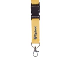 Petersham Lanyard Double Sided with Buckle & Ring