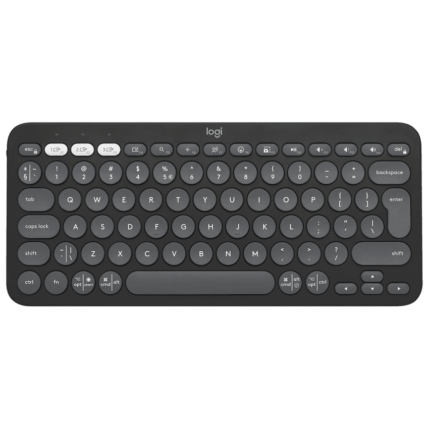 Logitech(R) Pebble Keys 2 K380s - Tonal Graphite