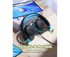 Mpow Che 1 Kids Wired Headset (Blue)