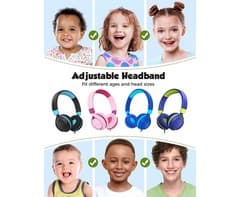 Mpow Che 1 Kids Wired Headset (Blue)