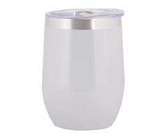 340ml Rainbow Glitter Wine/Coffee Tumbler