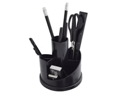 Rotating Desk Organiser with Stationery