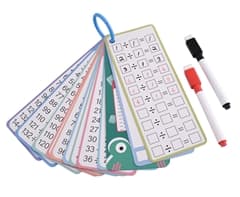 Maths Division Flash Card Set 1-12