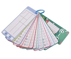 Maths Division Flash Card Set 1-12