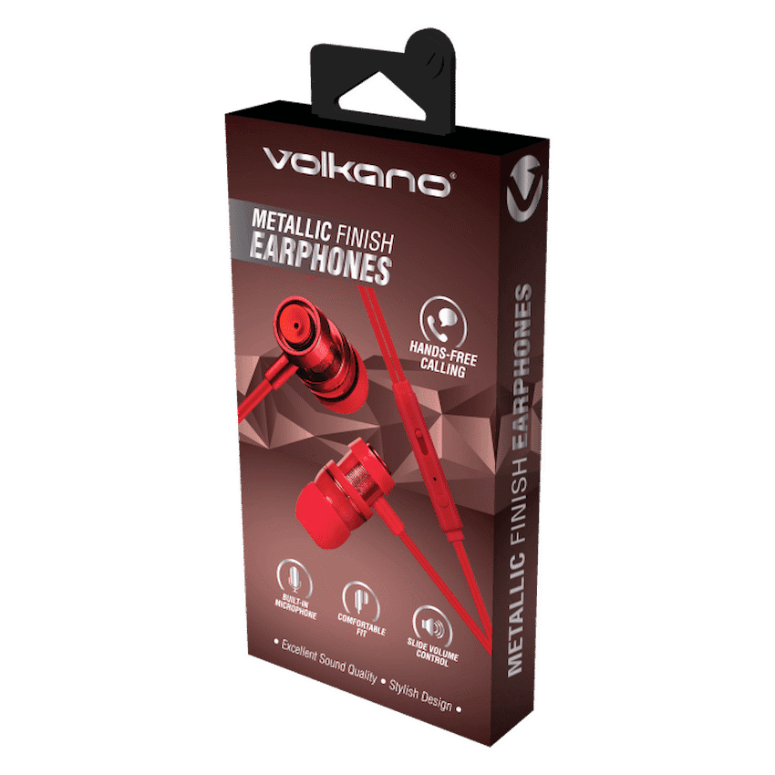 Volkano Alloy Series Metal Earphone