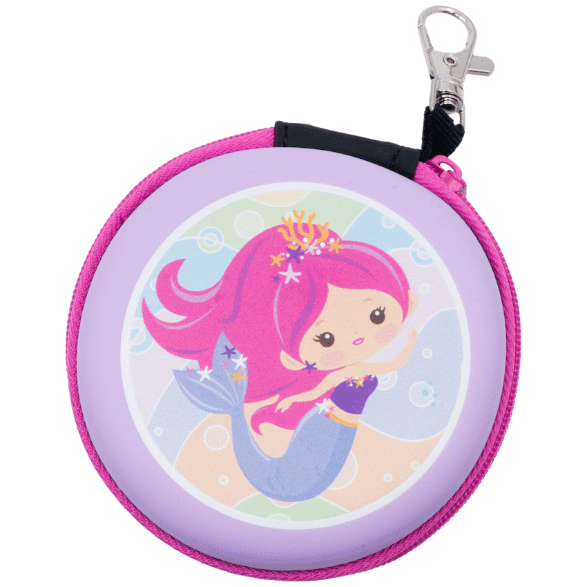 Volkano Kiddies Series Earphones with Keychain - Mermaid
