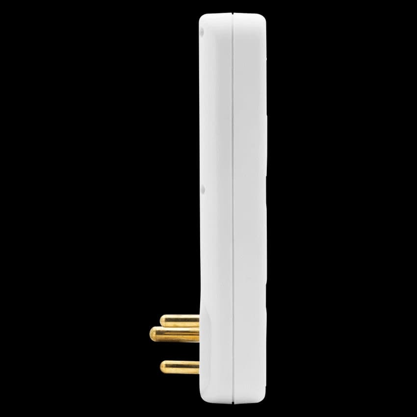 Ellies  4 Way Medium Surge adaptor with type C + USB