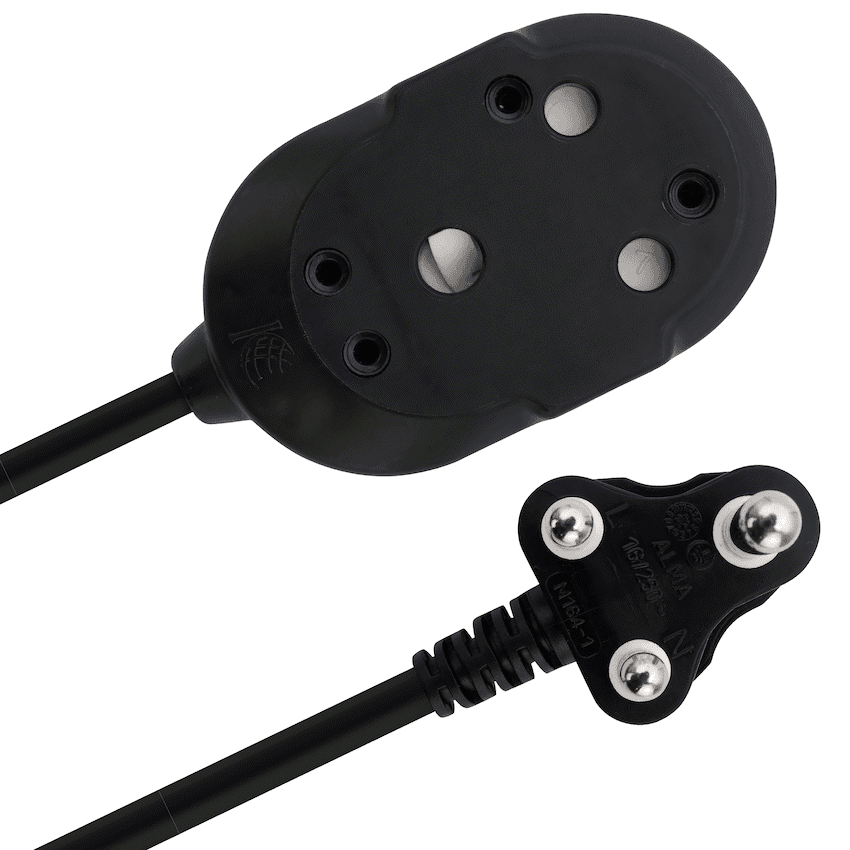 Ellies Back to Back Heavy Duty Extension Lead-10M