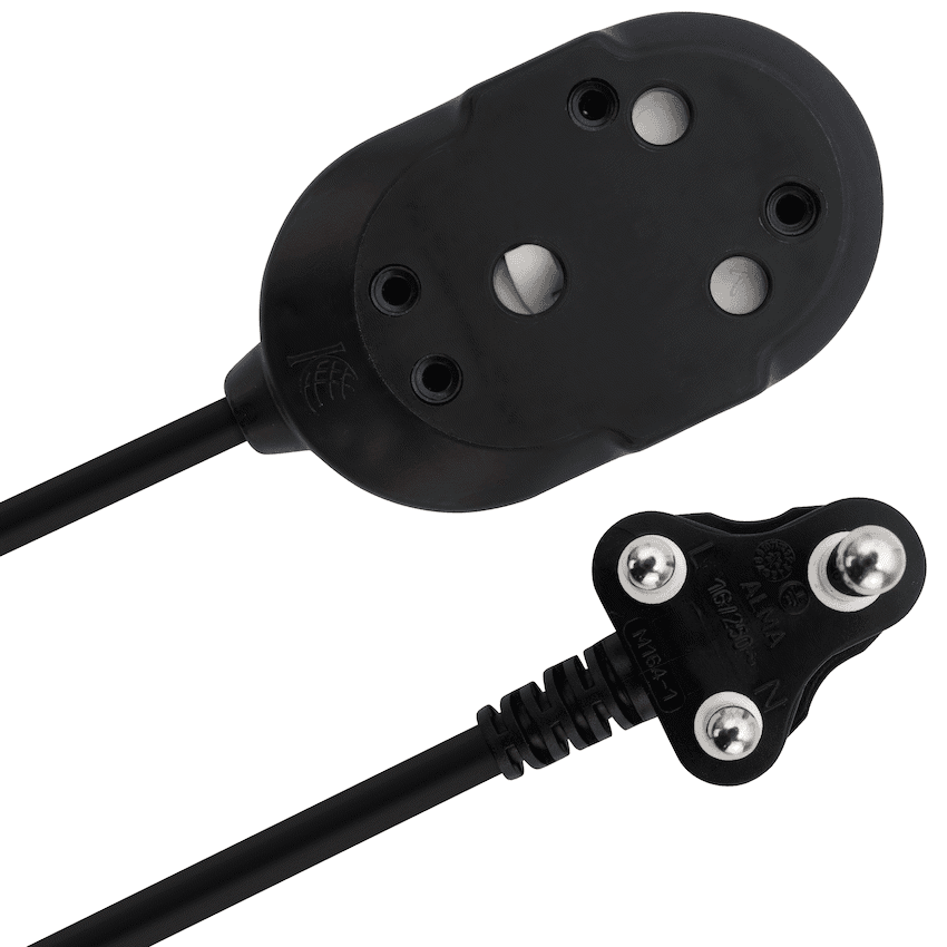 Ellies Back to Back Light Duty Extension Lead - 5m