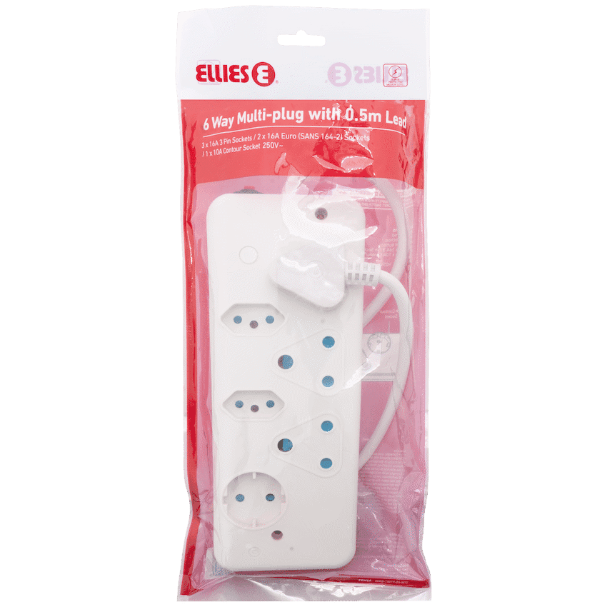 Ellies  6 Way Basic Multiplug