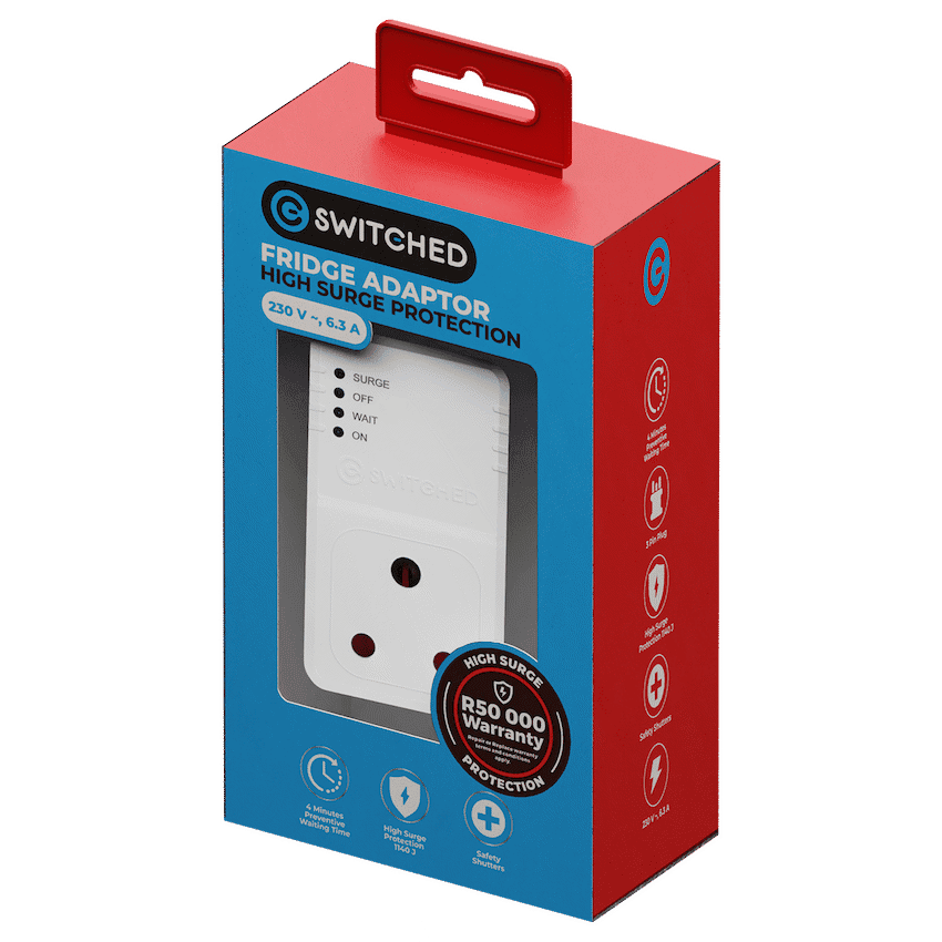 Switched 1-Way Fridge Surge Adaptor