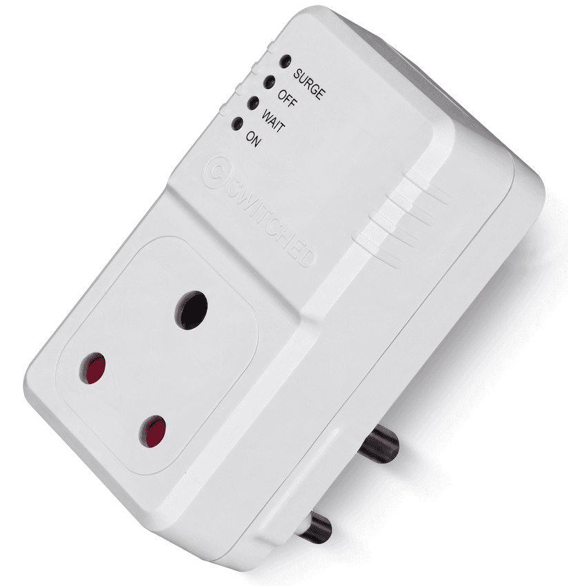 Switched 1-Way Fridge Surge Adaptor