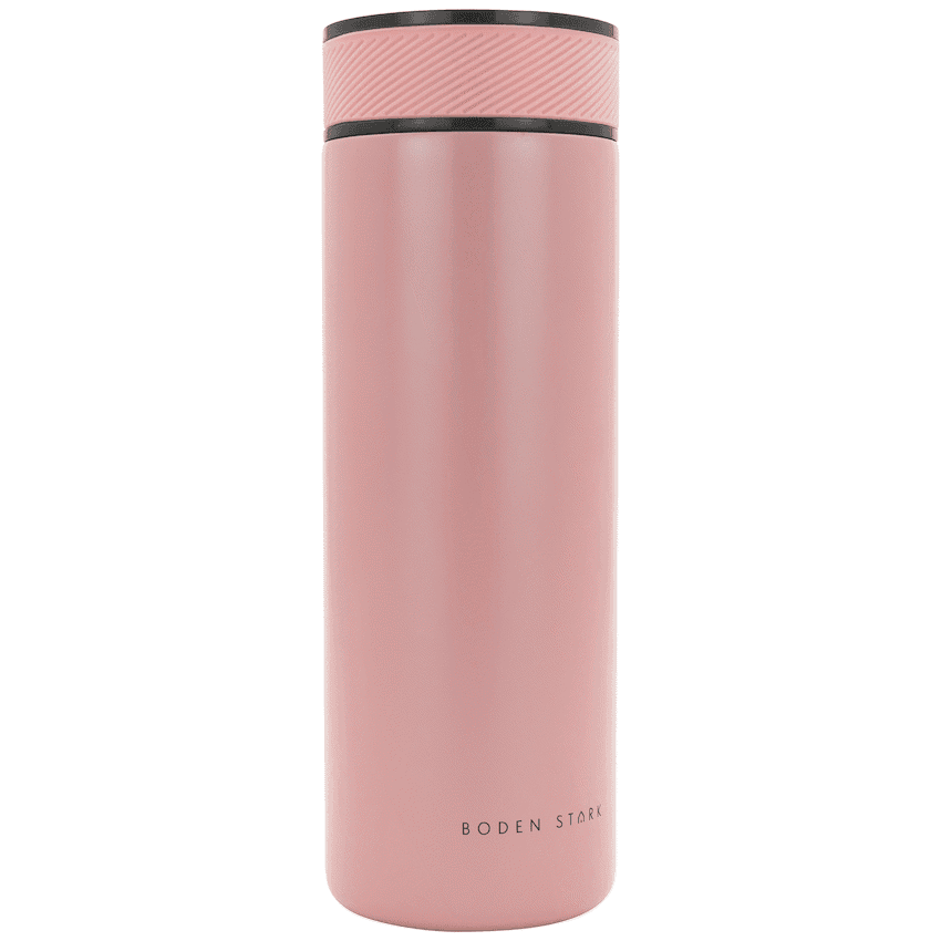 Boden Stark 650ml Flask - Pink
