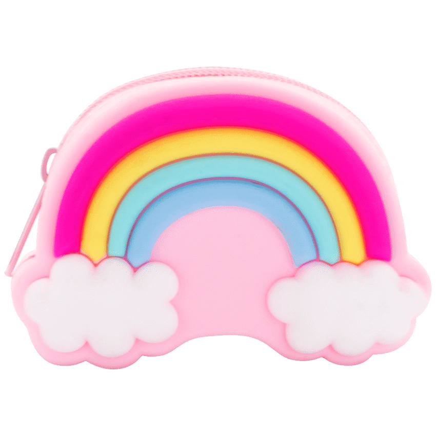 Quest Rainbow Silicone Purse - Pink