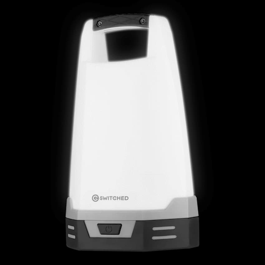 Switched Nova Rechargeable Lantern - Grey