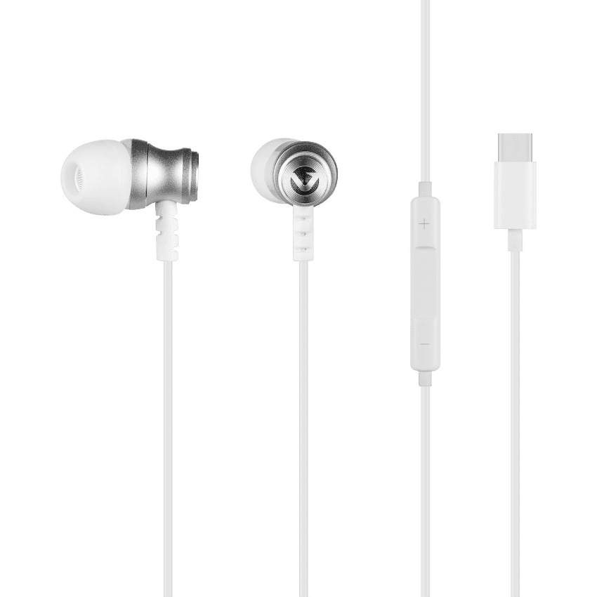 Volkano Prism 2.0 Series Type-C Earphone - White