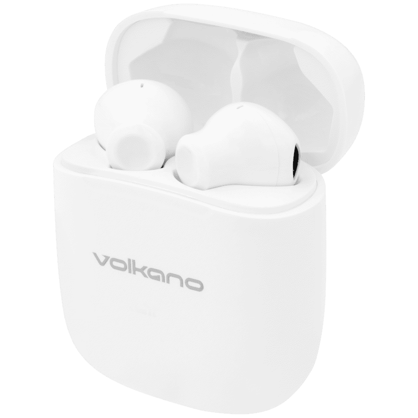 Volkano Buds X 2.0 Series True Wireless Earphones - White