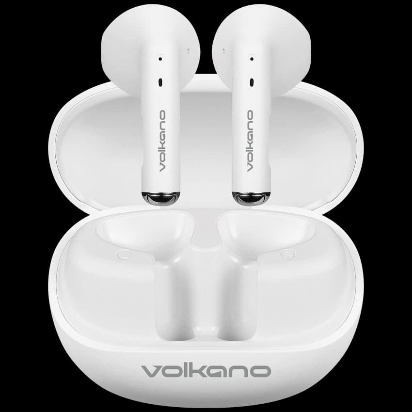 Volkano Buds X3 TWS Earphones with ENC - White