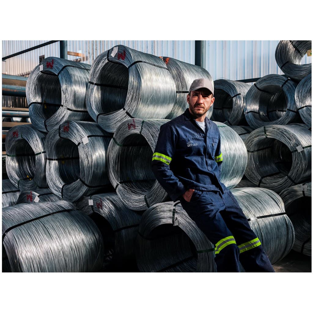 Vintage 100% Cotton Denim Conti Suit – Reflective Arms & Legs – Yellow Tape