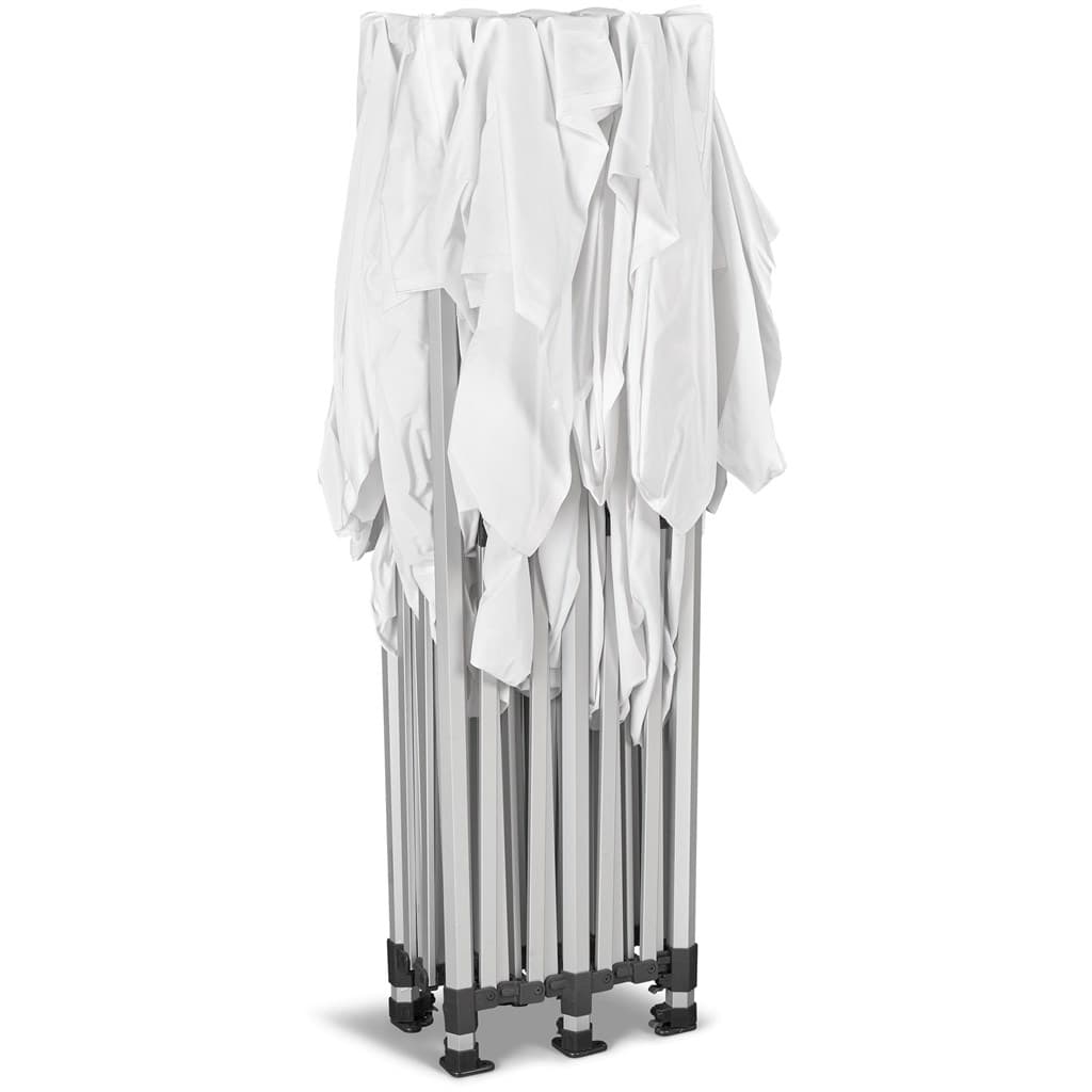 Ovation Sublimated Gazebo 6m X 3m – 1 Short Half-Wall Skin – 1 Long Full-Wall Skin