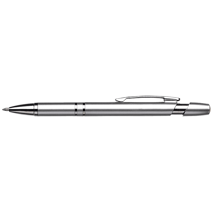 Dual Ring Metallic Ballpoint Pen