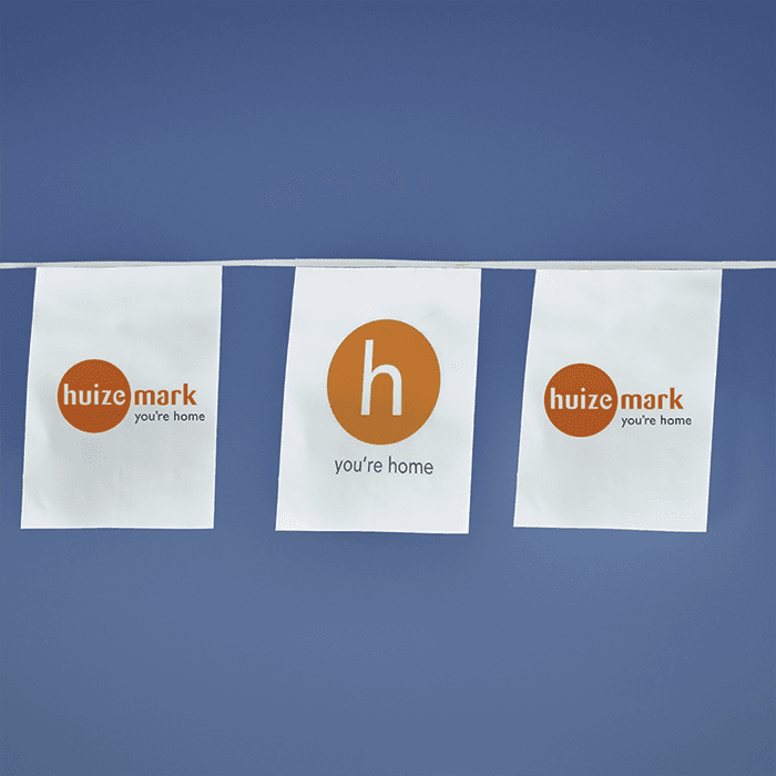 Pennants PVC Digital Single Sided Rectangle