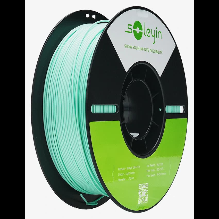 Creality Soleyin Ultra PLA Light Green 1kg – Updated