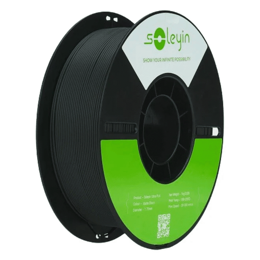 Creality Soleyin Ultra PLA Black 1kg – Updated