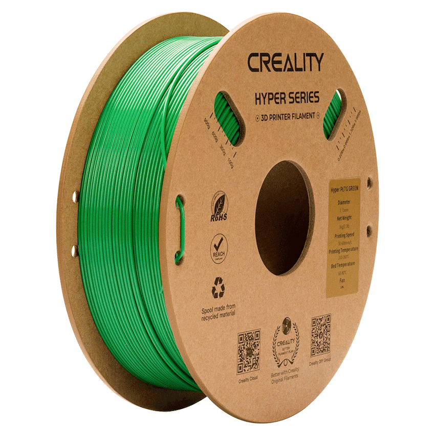 Creality Hyper-PETG Filament – Green – 1kg