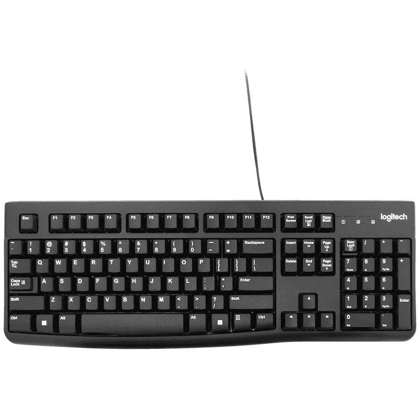 Logitech(R) K120 Corded Keyboard – – USB