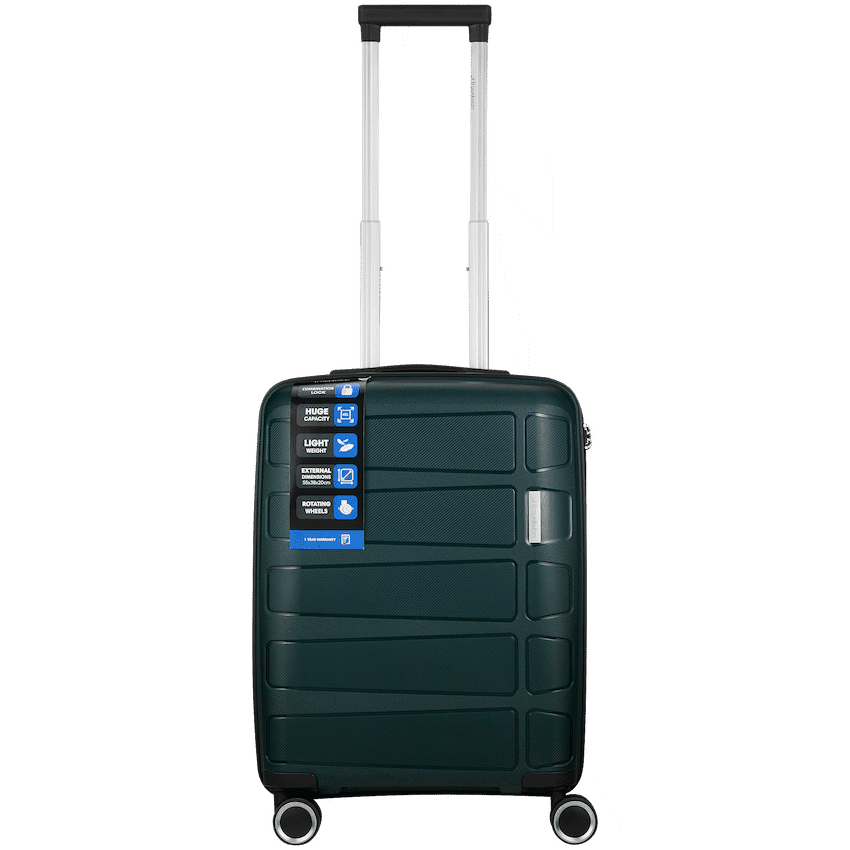 Travelwize Tourer PP 55cm 4-wheel Spinner Luggage Petrol