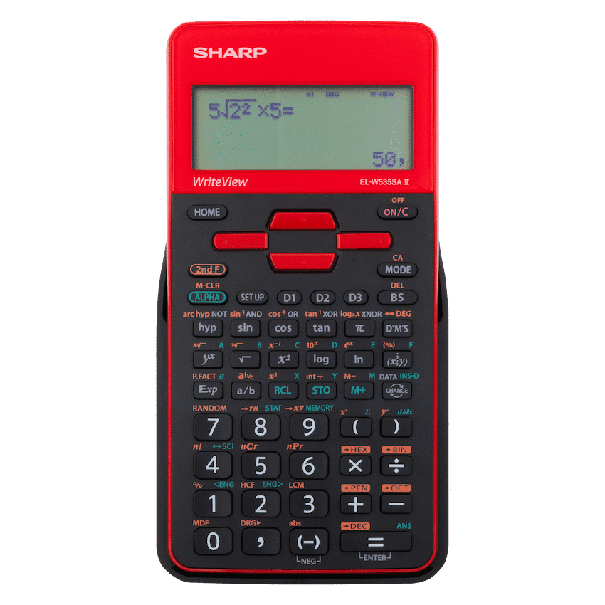 Sharp EL-W535SAII Blue Scientific Calculator