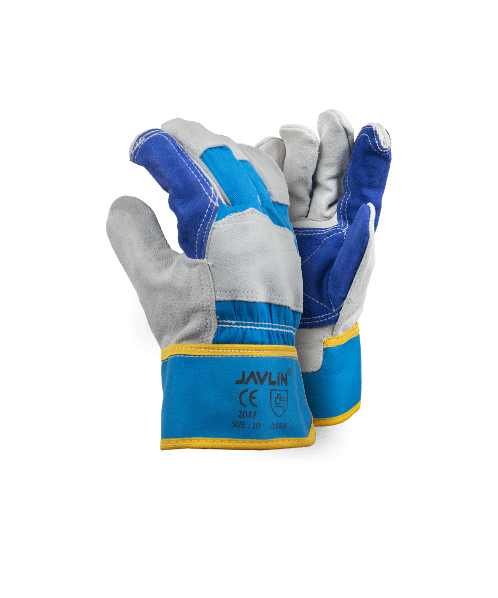 American Riggers Reinforced Chrome Leather Palm Gloves