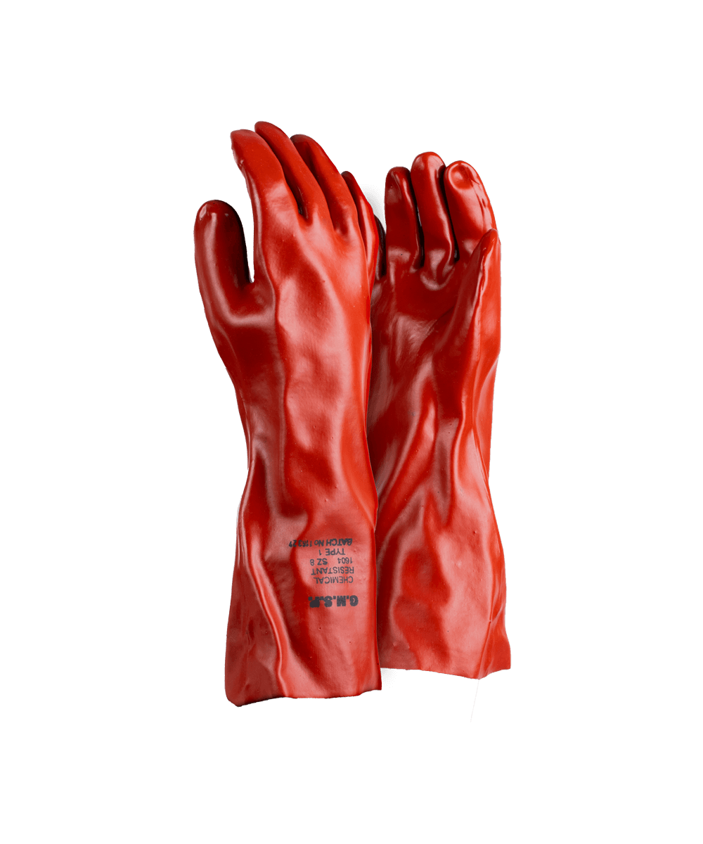 PVC Medium Weight Gloves - 45cm