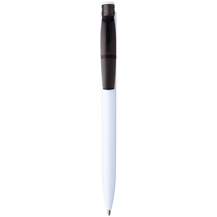 Coloured Translucent Clip Ballpoint Pen
