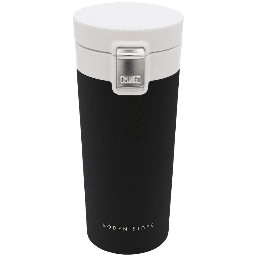 Boden Stark 380ml Travel Mug - Black