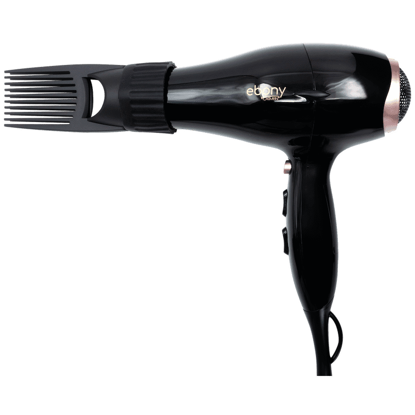 Carmen Power Comb Hairdryer 2000w - Ebony