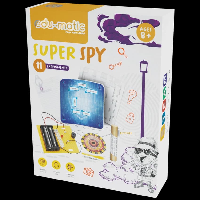 11 different spy activities for the super snoop