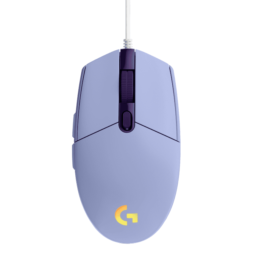 Logitech(R) G102 Lightsync Gaming Mouse - Lilac