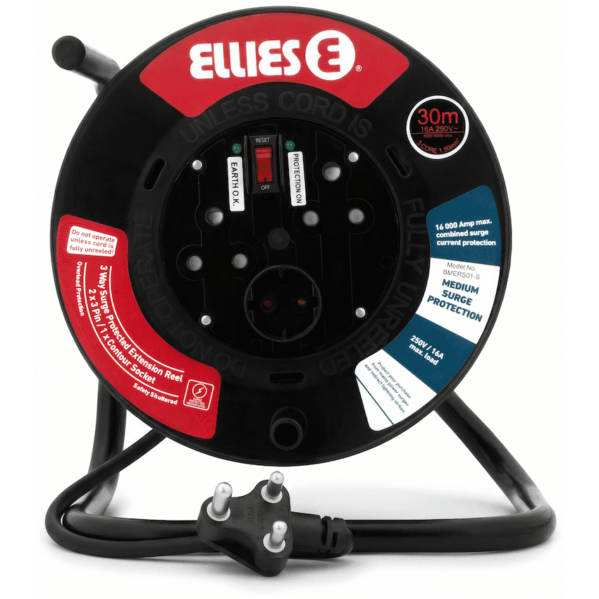 Ellies Heavy Duty Medium Surge Extension Reel-30M