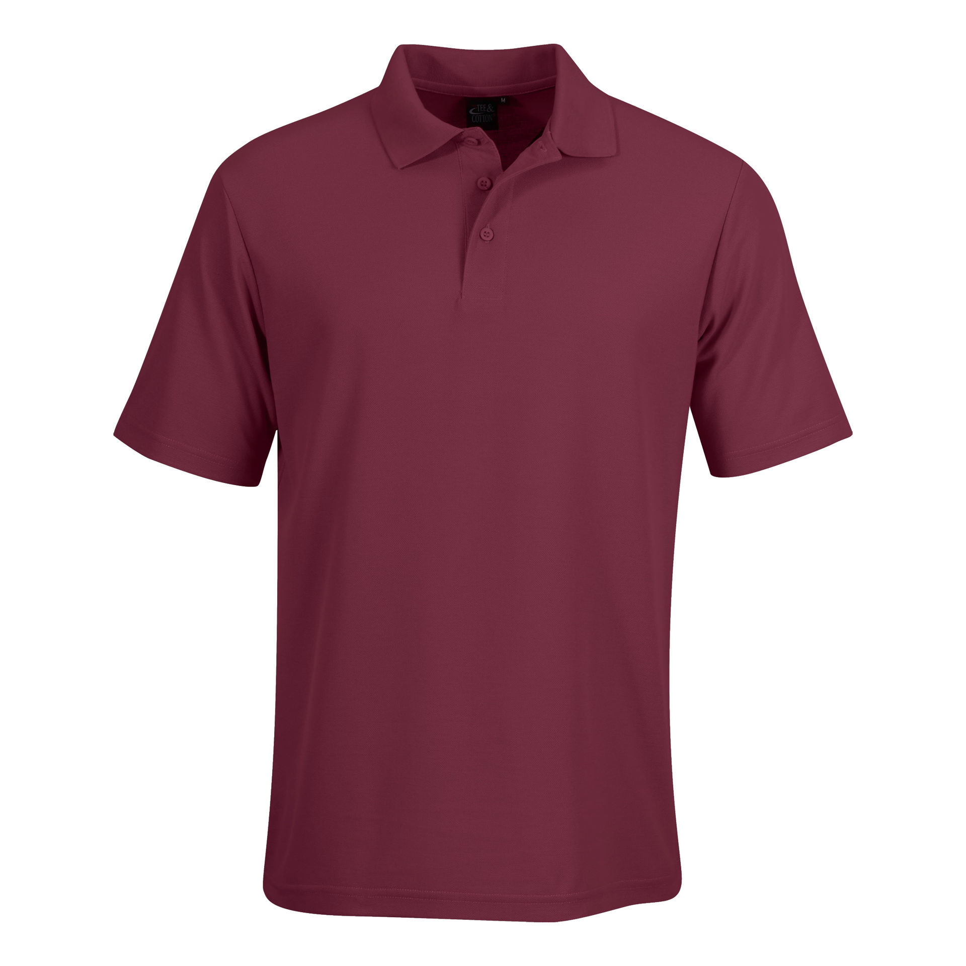 ZPKD201 - 175g Classic Pique Knit Polo - Maroon - Alternative stock - While stocks last