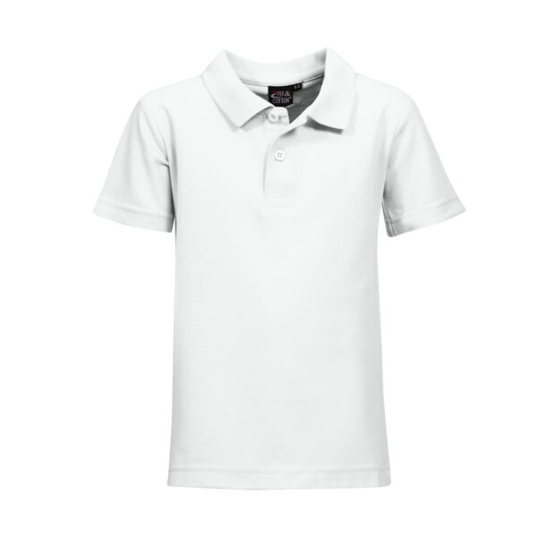 175g Youth Classic Pique Knit Polo - Image 7
