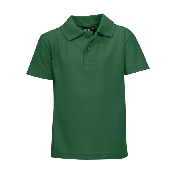 175g Youth Classic Pique Knit Polo - Image 3