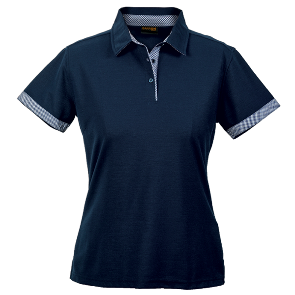 Ladies Championship T-Shirt - Black Red - Image 3