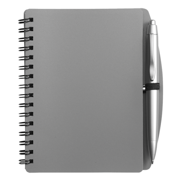 A6 Spiral Notebook and Pen - Image 4