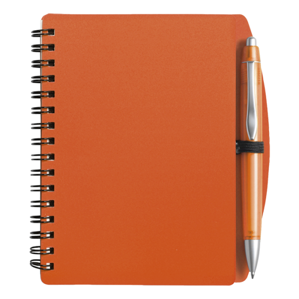 A6 Spiral Notebook and Pen